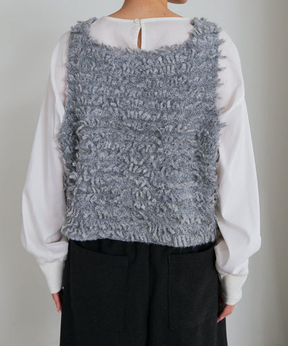 流蘇針織吊帶背心