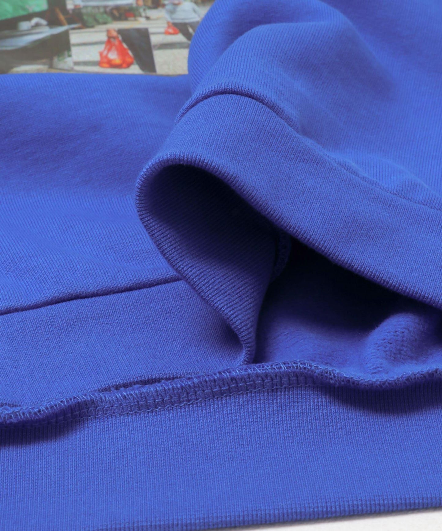 城市風格印花圓領衛衣