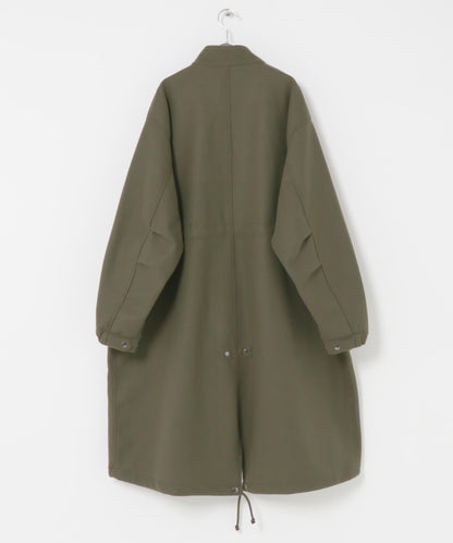 『UR TECH』剪裁呢料派克大衣