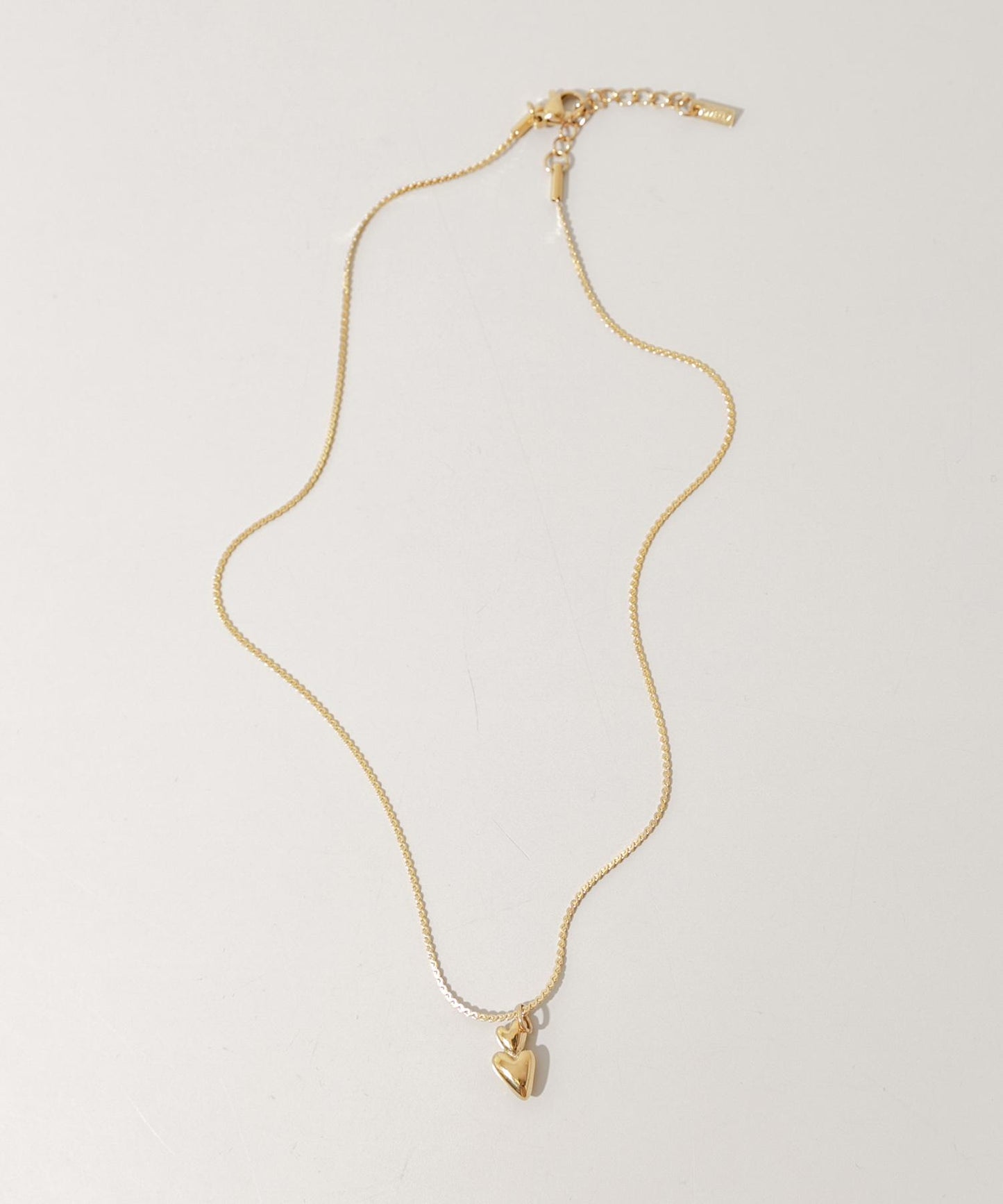 不鏽鋼雙心項鍊