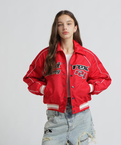 《AVIREX×MOUSSY》尼龍棒球夾克