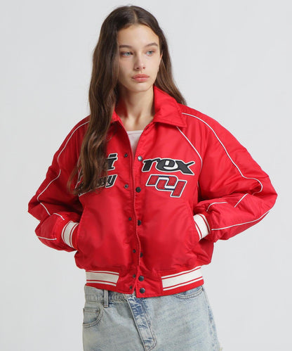 《AVIREX×MOUSSY》尼龍棒球夾克