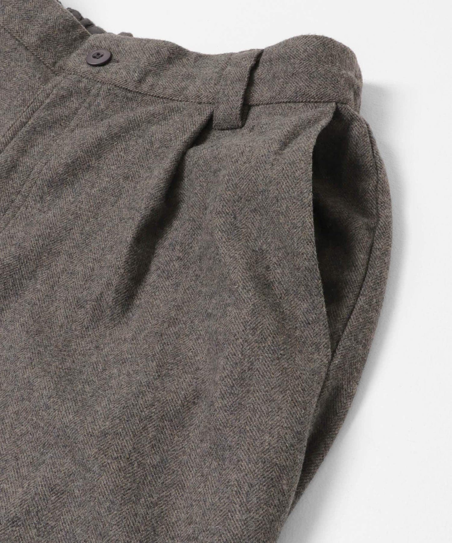 羊毛混紡燈籠褲