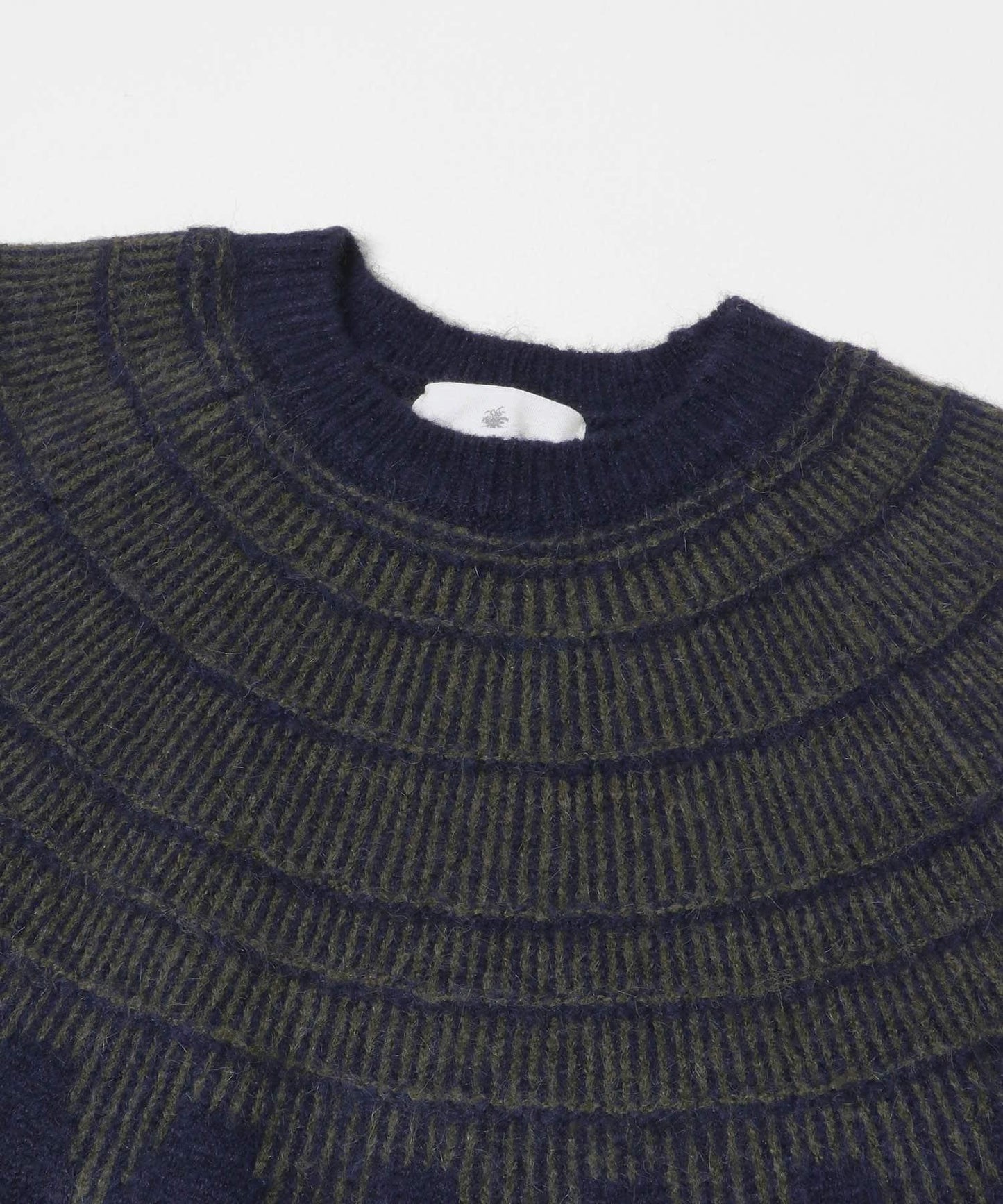 費爾島花紋針織套頭衫