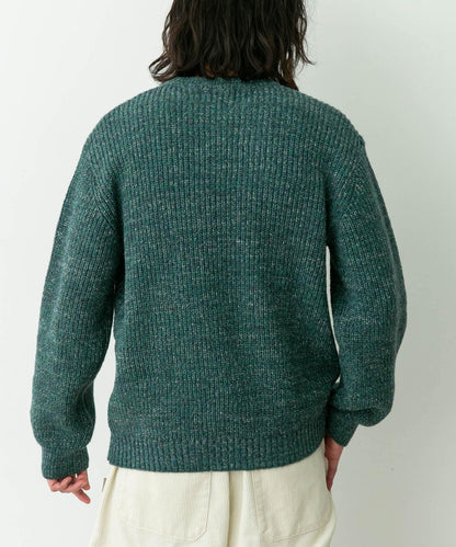 拼色針織套頭衫