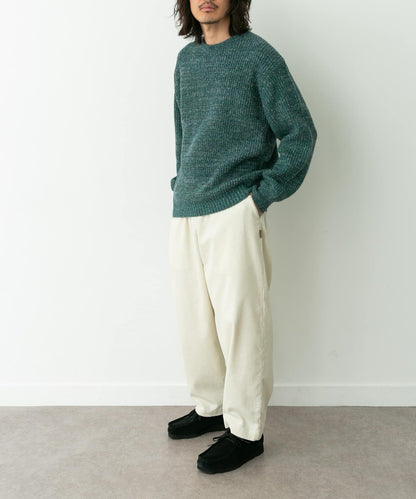 拼色針織套頭衫