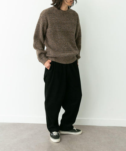 拼色針織套頭衫