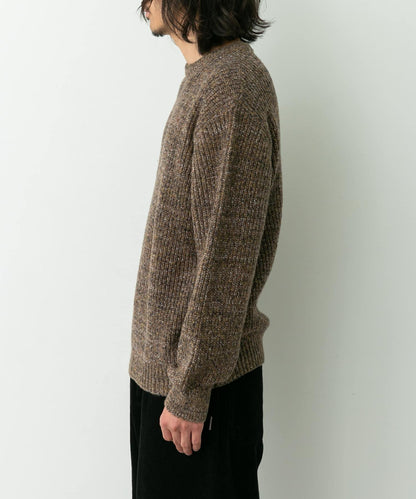 拼色針織套頭衫