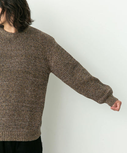 拼色針織套頭衫