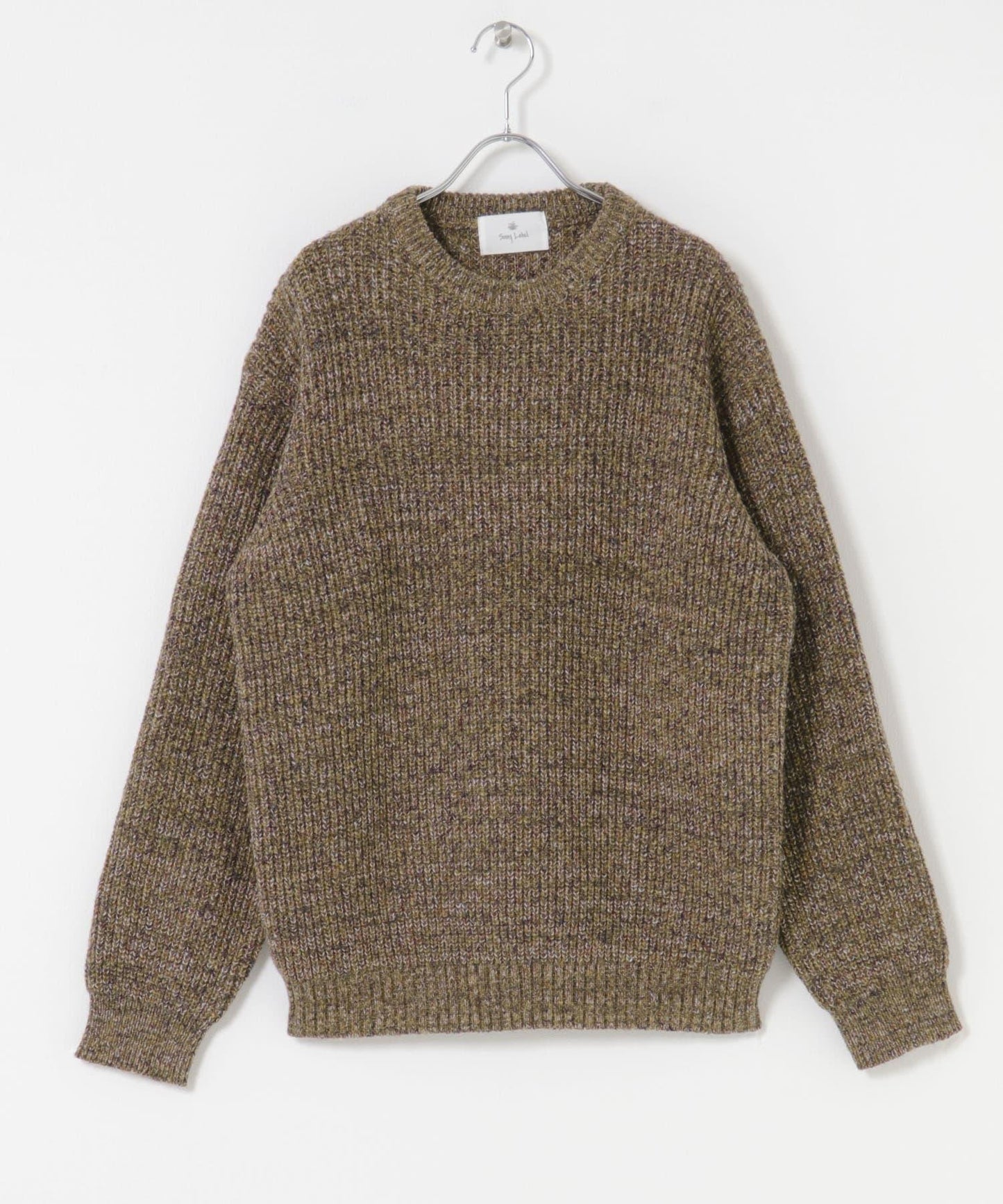 拼色針織套頭衫