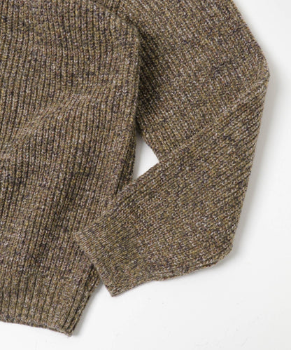 拼色針織套頭衫