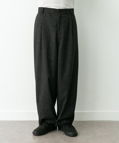 羊毛混紡燈籠褲