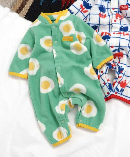 Bpop 抓絨連體衣