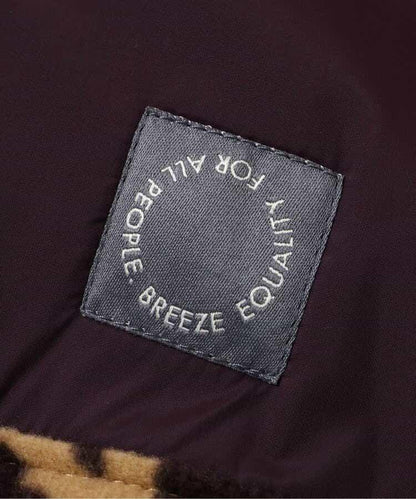 滿版印花抓絨按扣套頭衫（可成套搭配）