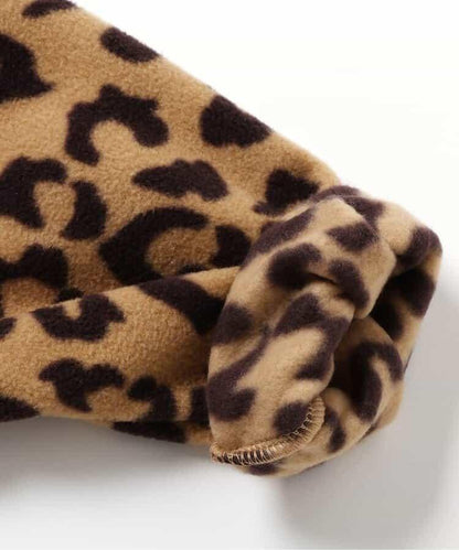 滿版印花抓絨按扣套頭衫（可成套搭配）