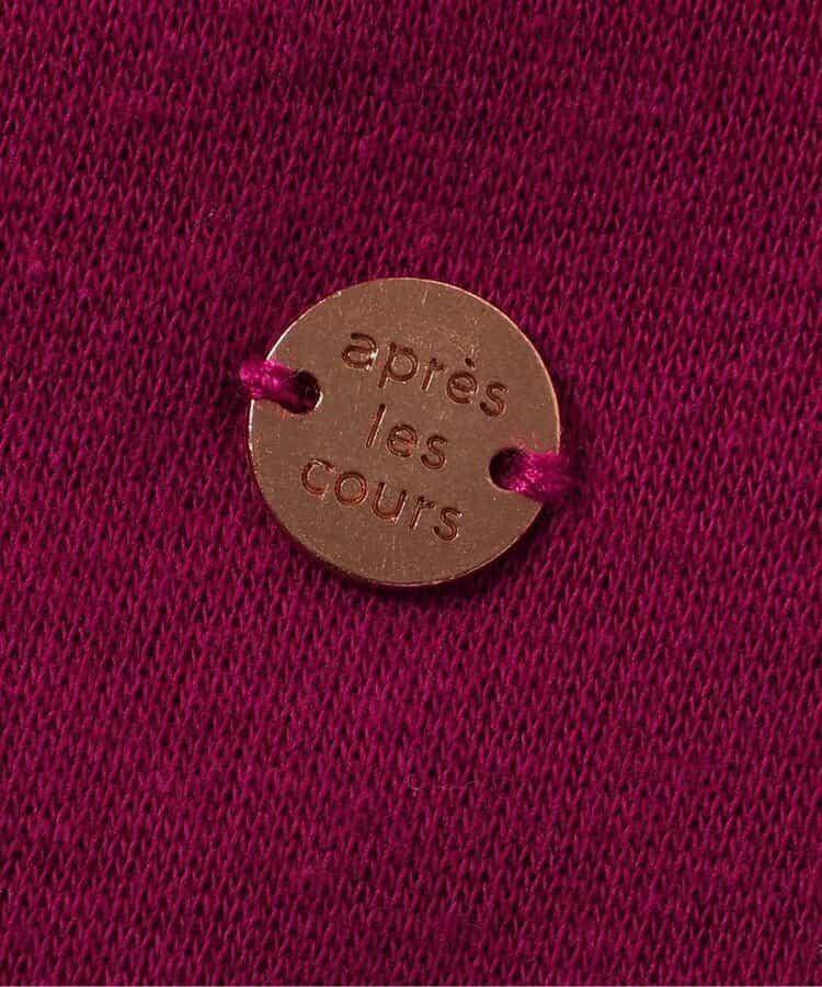 內加絨心形口袋連衣裙