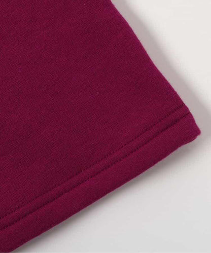 內加絨心形口袋連衣裙