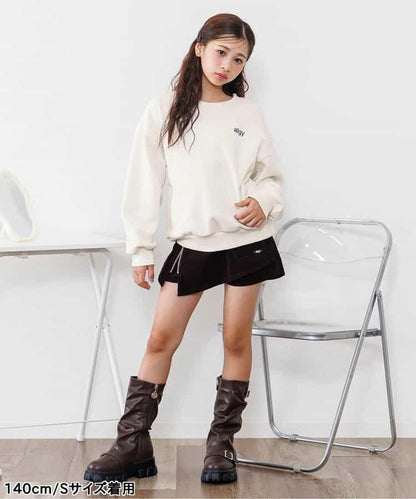 加絨背部徽章衛衣