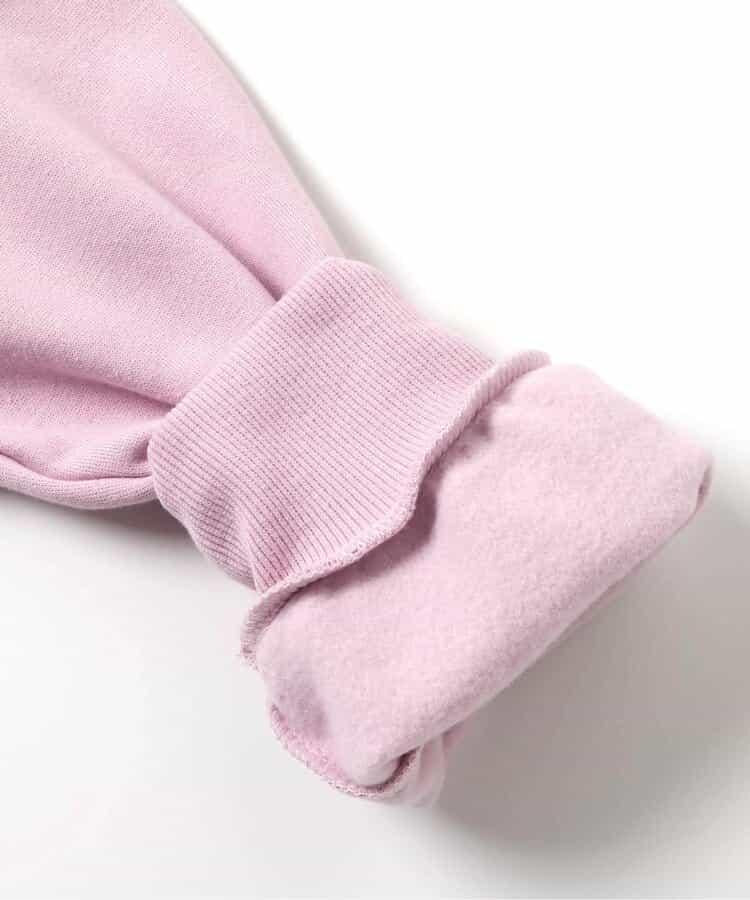 加絨肩部荷葉邊衛衣