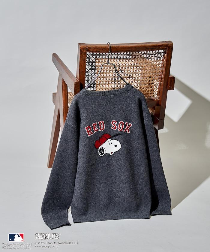 MLB×《PEANUTS》 提花針織衫