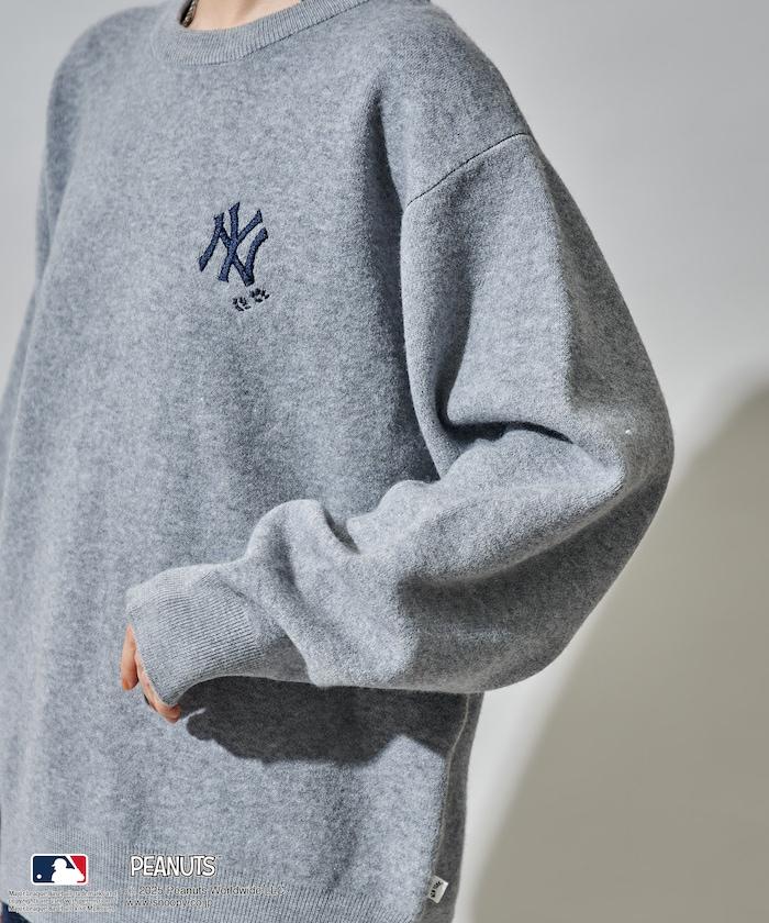 MLB×《PEANUTS》 提花針織衫