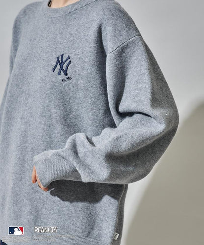 MLB×《PEANUTS》 提花針織衫