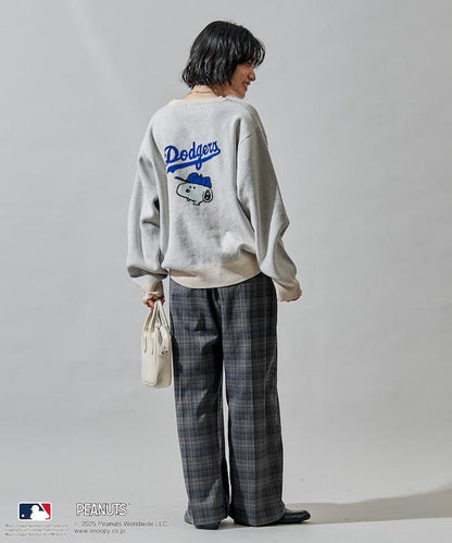 MLB×《PEANUTS》 提花針織衫