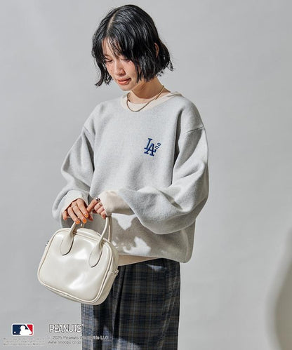 MLB×《PEANUTS》 提花針織衫