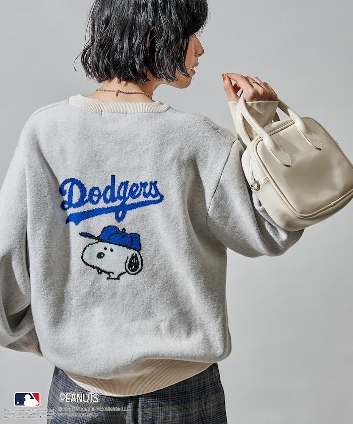 MLB×《PEANUTS》 提花針織衫