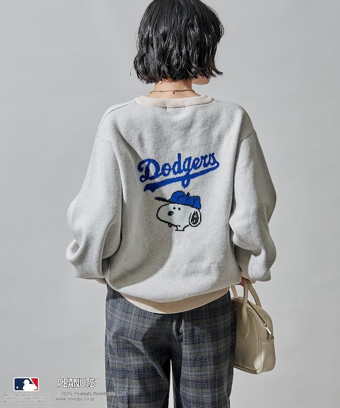 MLB×《PEANUTS》 提花針織衫