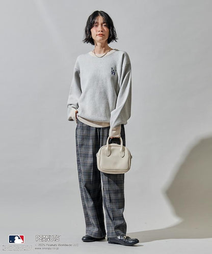 MLB×《PEANUTS》 提花針織衫