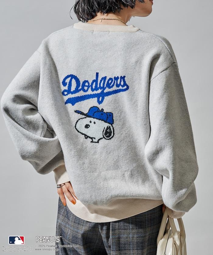 MLB×《PEANUTS》 提花針織衫