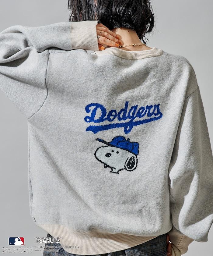 MLB×《PEANUTS》 提花針織衫