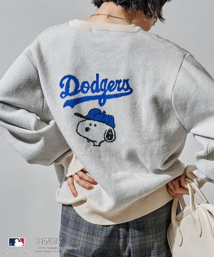 MLB×《PEANUTS》 提花針織衫