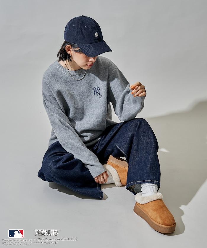 MLB×《PEANUTS》 提花針織衫