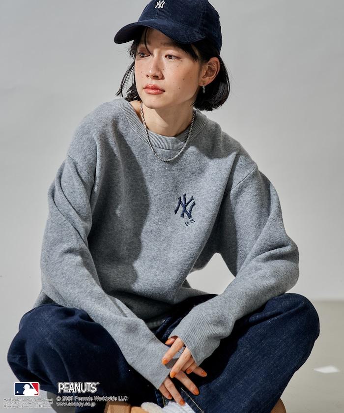 MLB×《PEANUTS》 提花針織衫