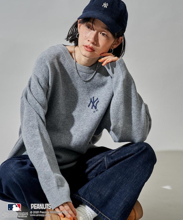 MLB×《PEANUTS》 提花針織衫