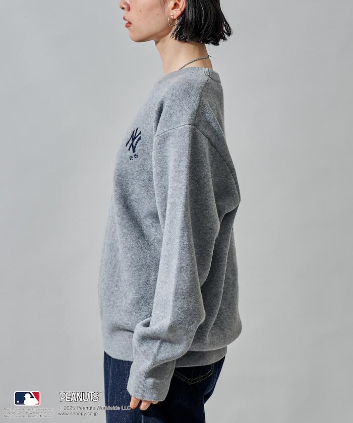 MLB×《PEANUTS》 提花針織衫