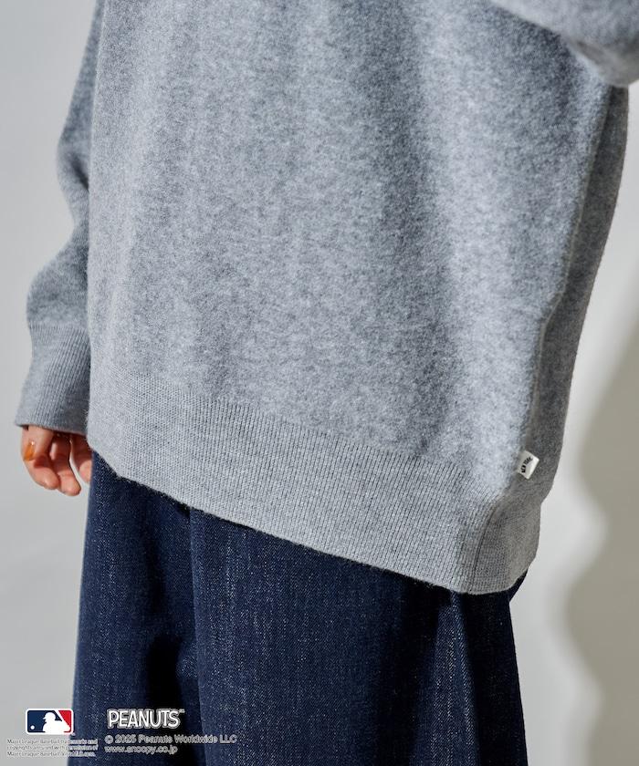 MLB×《PEANUTS》 提花針織衫