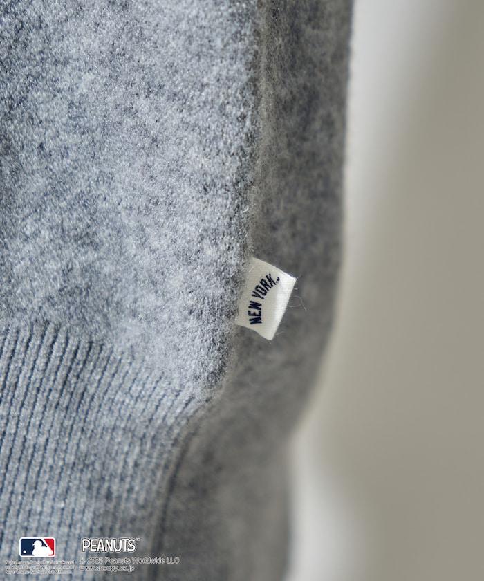 MLB×《PEANUTS》 提花針織衫