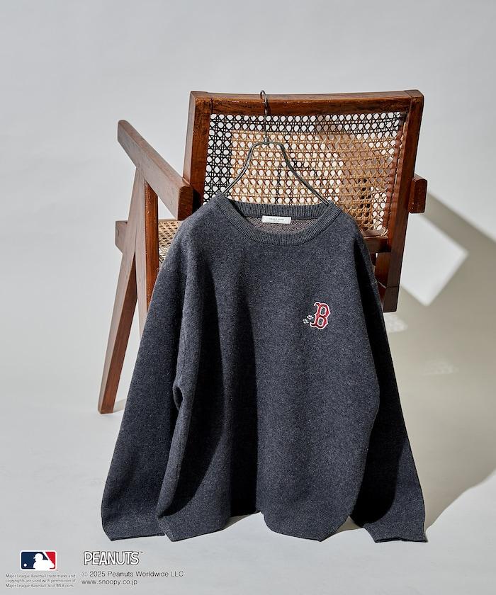 MLB×《PEANUTS》 提花針織衫