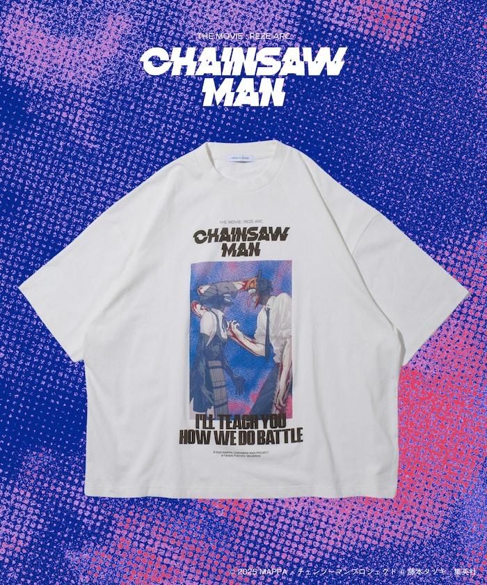 劇場版《電鋸人》蕾賽篇 印花圓領T恤