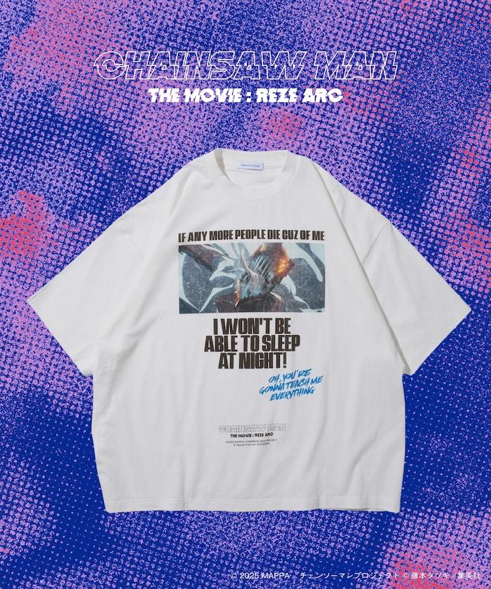 劇場版《電鋸人》蕾賽篇 印花圓領T恤