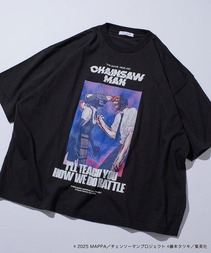 劇場版《電鋸人》蕾賽篇 印花圓領T恤