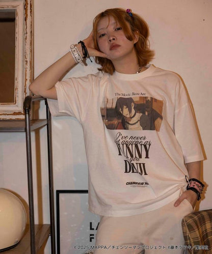 劇場版《電鋸人》蕾賽篇 印花圓領T恤