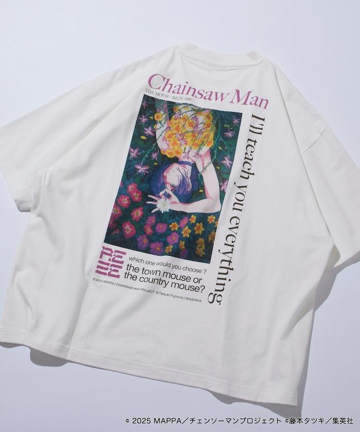劇場版《電鋸人》蕾賽篇 印花圓領T恤