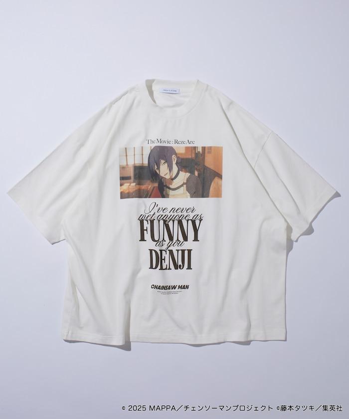 劇場版《電鋸人》蕾賽篇 印花圓領T恤