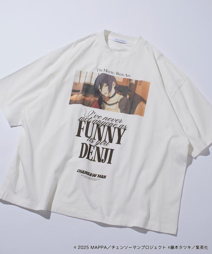 劇場版《電鋸人》蕾賽篇 印花圓領T恤