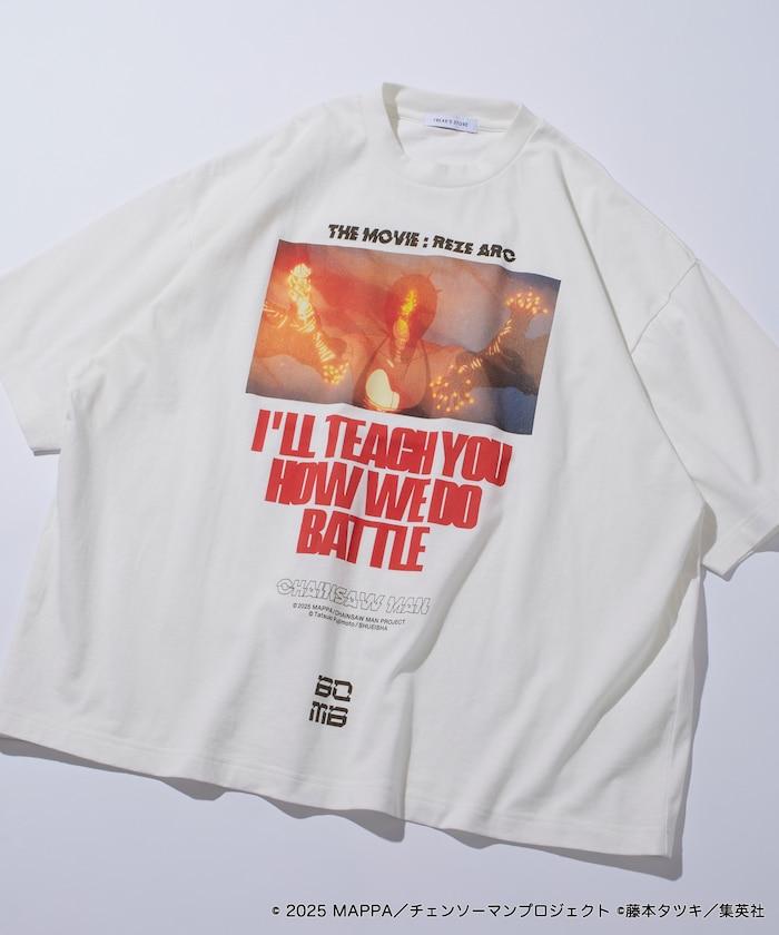 劇場版《電鋸人》蕾賽篇 印花圓領T恤