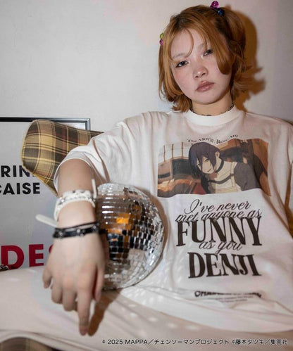 劇場版《電鋸人》蕾賽篇 印花圓領T恤